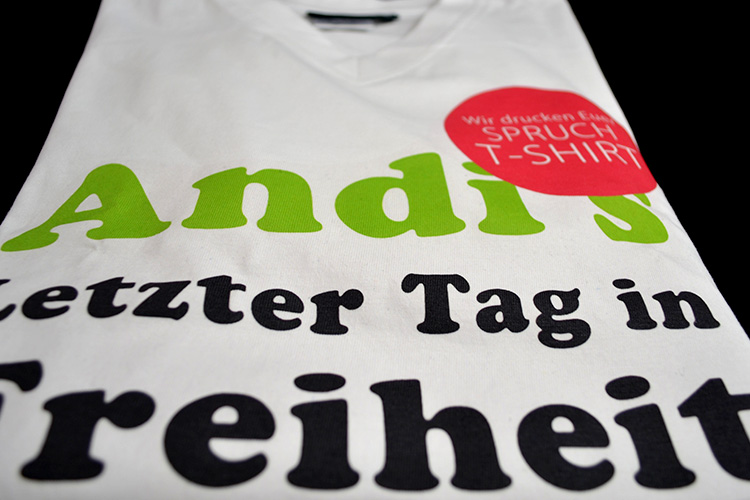 T-Shirt-Druck